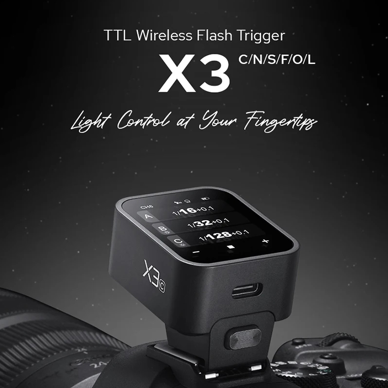 Godox Speedlite Flash - Controlador de Flash Sem Fio Godox
