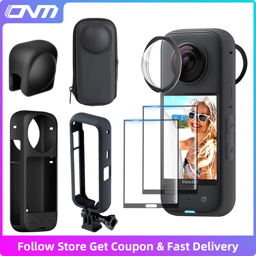 Insta360 Camera X3 - Protetor de lente para insta360 x3,