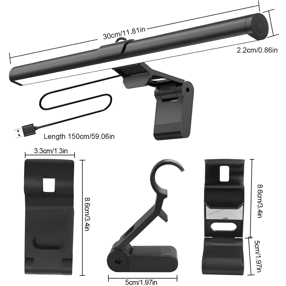 Photography Lighting Game - Barra de luz suspensa para monitor