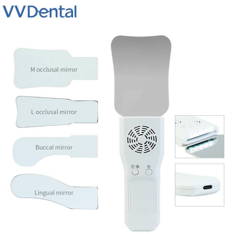 Photography Lighting Game - Conjunto de Espelhos Odontológicos Antiembaçantes VVDental: