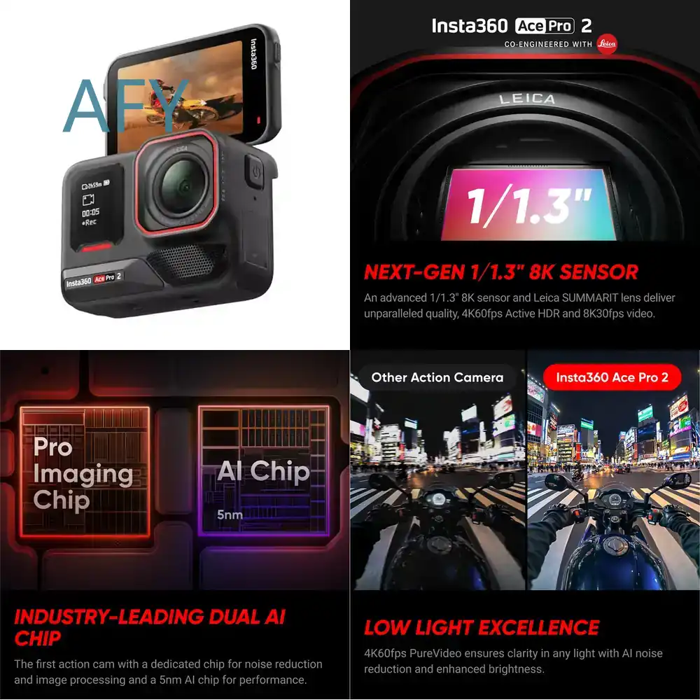 Photography Lighting Ai - Insta360 Ace Pro 2 para Câmera