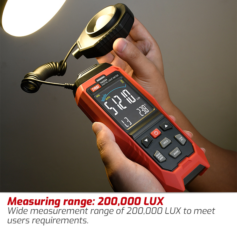 Photography Lighting Meter - Luxômetro Digital Portátil para Fotografia e