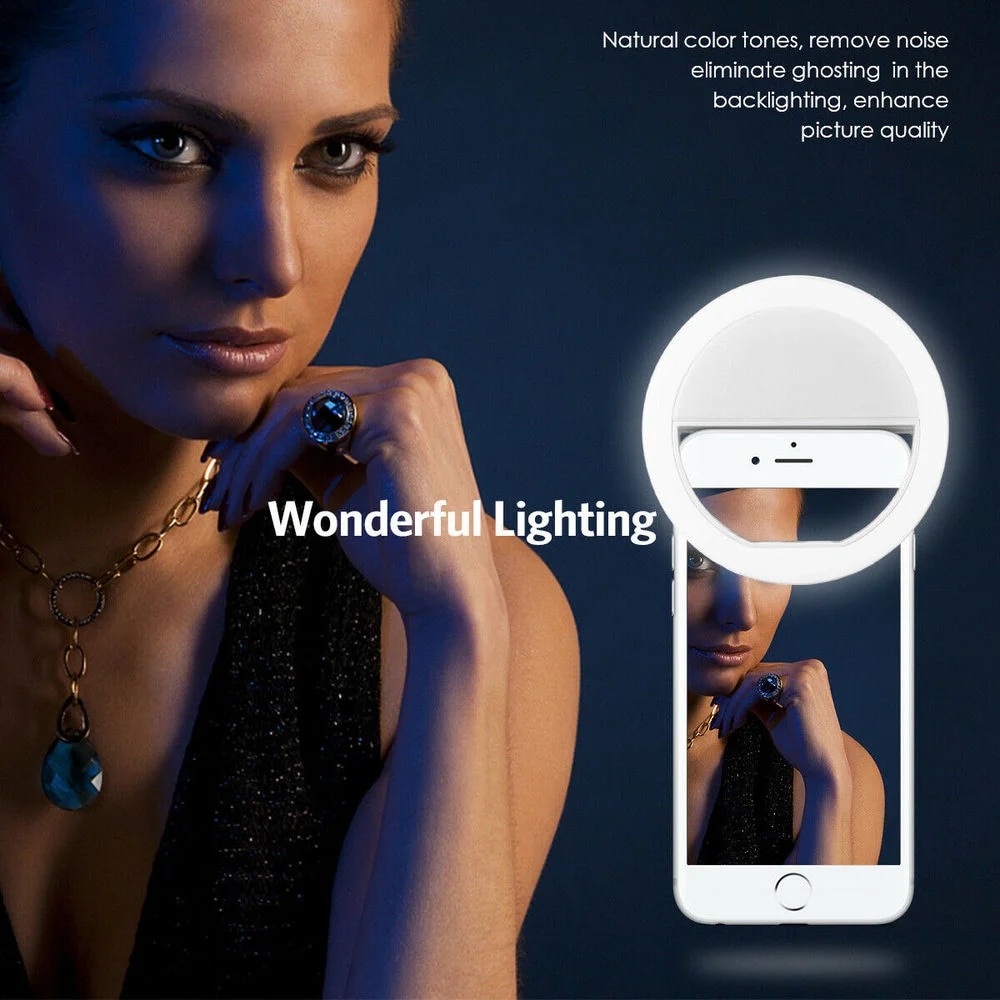 USB recarregável LED Selfie Ri - Photography Lighting Game avaliação e preço