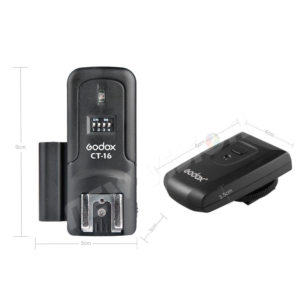 Godox CT-16 Transmissor e Rece - Godox Speedlite Flash avaliação e preço