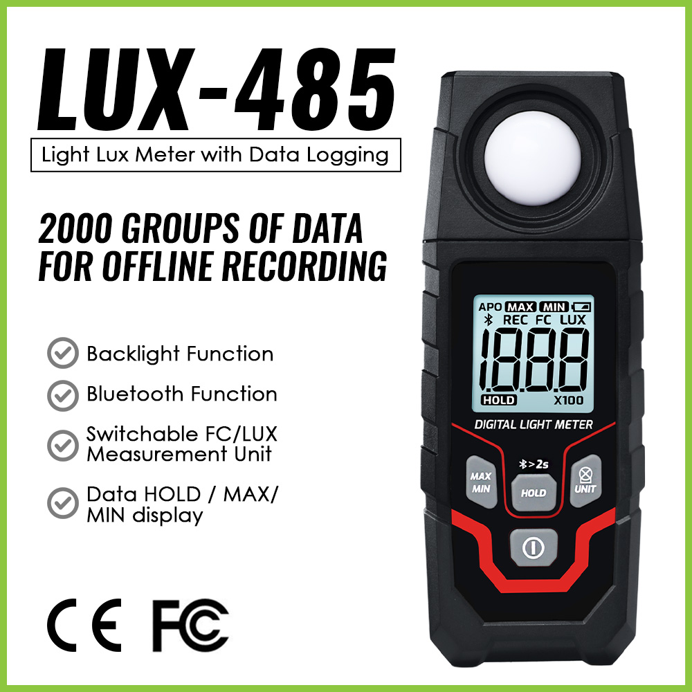 Medidor de Lux Digital Bluetoo - Photography Lighting Meter avaliação e preço