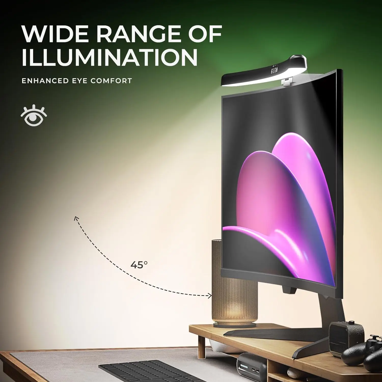 Barra de Luz para Monitor de C - Photography Lighting Game avaliação e preço